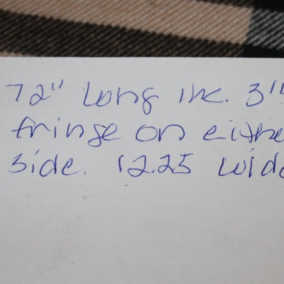 New Iconic Nova Check Print Italian Design Super Soft Fringe Scarf Shawl - Picture 8 of 8